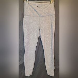 Women's All In Motion Light Gray Leggings Size Medium